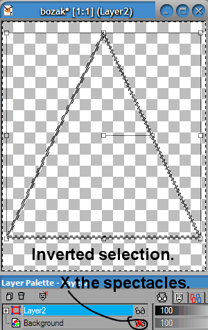 inverted selection