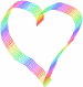 rainbow heart