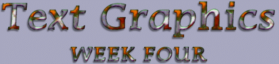 text images week 4